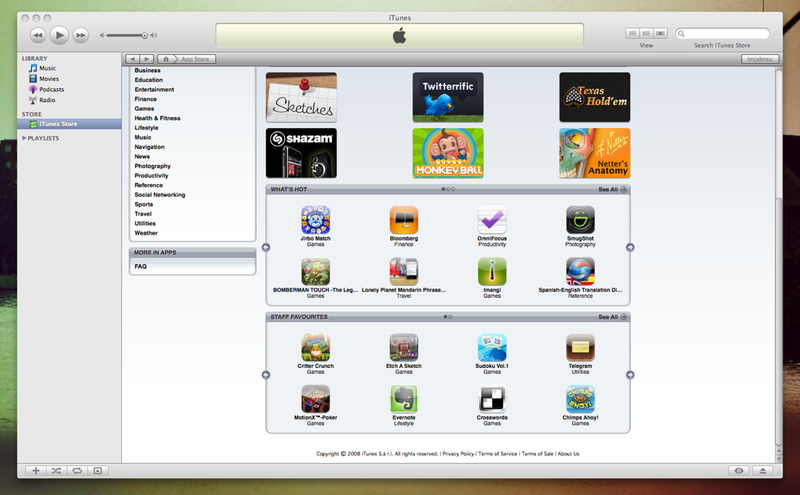 Illustration for article titled First iPhone App Store Walkthrough (Verdict: Works Perfectly)